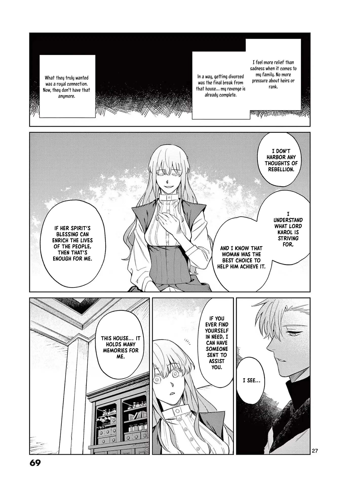 Surprisingly Fun New Life of a Divorced Lady Who Is No Longer Interested Chapter 2 Page 27